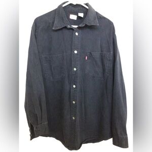 Levi's Black Denim Shirt